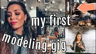 How I booked a modeling job with zero experience + the published photos LIVE REACTION