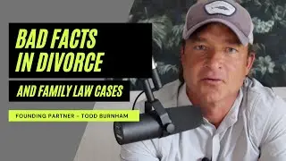 Bad Facts In Divorce And Family Law Cases