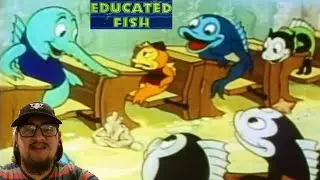 Max Fleischer Color Classics: Educated Fish (1937) - First Time Watching: Don't Play Hookie!