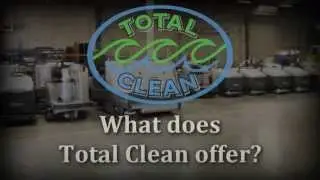 Floor Scrubbers, Industrial Sweepers by Total Clean Equipment