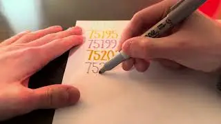 Writing #75207