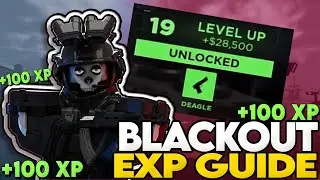 Best leveling up / XP farming guide for Blackout Roblox (Early Access)