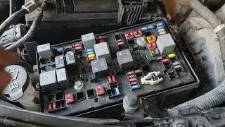 2013 - 2015 Chevy Malibu Starter Fuse and Relays Location