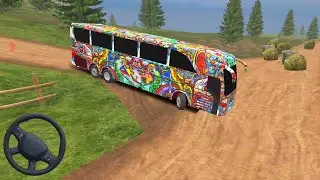 Coach Bus Simulator India😉Off-roadDriving Bus Game | New Update  FullGameplay Video Part #60
