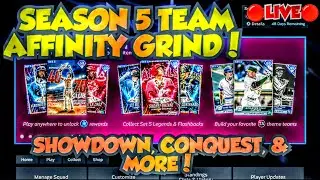 🔴 LIVE TEAM AFFINITY SEASON 5 GRIND IN MLB THE SHOW 23 DIAMOND DYNASTY! CONQUEST, SHOWDOWN, & MORE!