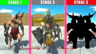 EVOLUTION OF MINOTAUR - Animal Revolt Battle Simulator ARBS