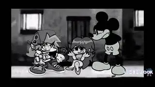 Девушка Бойфренд против Микки Мауса Really Happy Fanmade