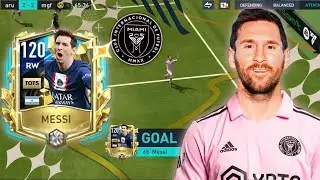 UTOTS LIONEL MESSI 120 OVR RATED REVIEW FIFA MOBILE 23 | INTER MIAMI MESSI FIFA MOBILE