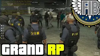 Playing as the FIB in the best Roleplay server ever! - Grand RP