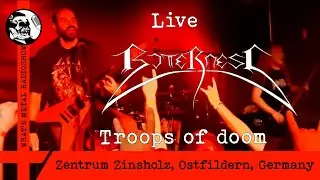 Live BITTERNESS (Troops of doom) 2022 - Zentrum Zinsholz, Ostfildern, Germany, 30 Apr