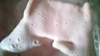 ASMR #rinsing in red water💦/#полоскание в красной воде #губки #asmrvideo #видеоасмр