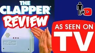The Clapper - As Seen on TV Product Review - Man Vs Youtube #17