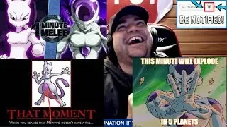 Mewtwo vs Frieza reaction |  One Minute Melee S5 EP14