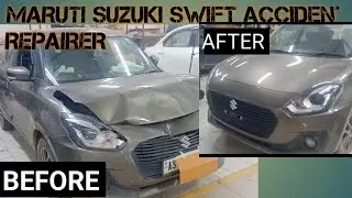 Swift front accident repairer ##assamese video#automobile #mechanic #viral