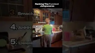 Ranking the funniest jumpscares xD #shorts #youtubeshorts #top #top5 #funny #memes #rankingmemes