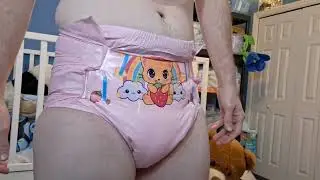 Rearz Omutsu Perfection adult diapers look and fit, high capacity pink diapers 