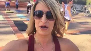 Mr. & Mrs. Coons wedding and an outdoor Yoga experience in downtown SLO