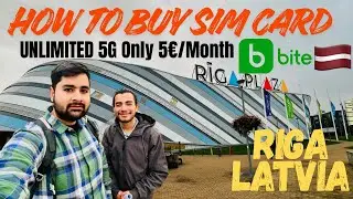 How to Buy Sim Card In Riga Latvia For Students || Student Life in Latvia 