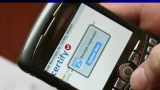 Using a Blackberry Device with Certify Expense Management Software