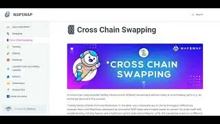 Token Swaps on WAP$WAP are a simple way to trade one BEP 20 token for another via automated LPs