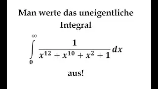 Berechnung eines uneigentlichen Integrals mit einerm rationalen Integranden