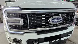 🔰Ford F450 Platinum Level 2 PPF / Ceramic Window Tinting/ Silver Ceramic Package & Water Test