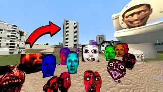 Too Much Nico Nextbots and selenes full color in Construct | Garry's Mod