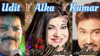 90's Udit Vs Kumar Sanu #BollywoodMashup#music