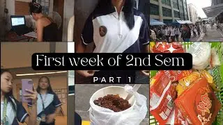 1st week of 2nd Sem | Part 1