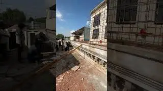 FRP Cornice Work in Progress | Grand Facade Making