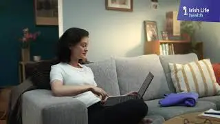 Female Health ad - Irish Life Health