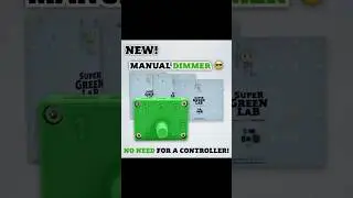 A manual dimmer!!!😎