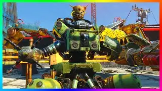 FALLOUT 4 AUTOMATRON DLC GAMEPLAY! - NEW ROBOTS, WEAPONS, LOCATIONS & MORE!