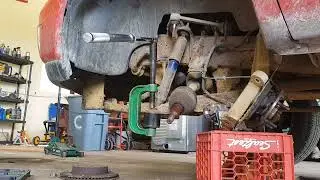 Using Lower Ball Joint Press. DIY