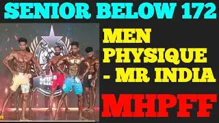 Menphysique SENIOR BELOW 172 | Mr & Ms India 2025 | MHPFF #menphysique #mrindia