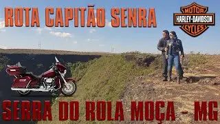 RIDE ROTA CAPIT&Atilde;O SENRA SERRA DO ROLA MO&Ccedil;A MACACOS CAFETERIA DA CLEIDE HARLEY DAVIDSON ULTRA LIMITED