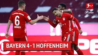 Bayern Munich vs Hoffenheim (4-1) | Bayern move ten points clear! | Bundesliga Highlights