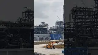Distillation column at Dangote Refinery