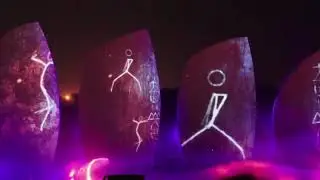 Water Curtain Laser Show