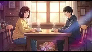 Ghibli Style Cozy Evening 🍵 Peaceful Music for Relaxation & Sleep
