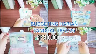 Mengatur penghasilan harian yang tidak tetap✨️hari ini rapel tabungan wajib#mengaturgajiharian