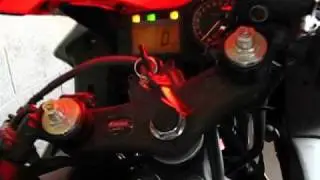 D 2001 Honda CBR 600 F4i with Hindle Hi-Mount Full Exhaust System