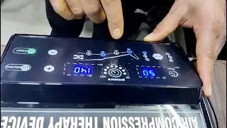 Sequential Pneumatic Air Compression Therapy Digital 4 Chambers Lymphedema DVT Pump
