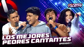 LOS MEJORES PEORES CANTANTES DE LA FECHA 1 | CONCIERTO TALENTO