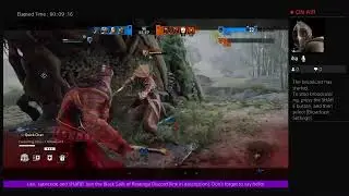 The Captain up early playing some For Honor
