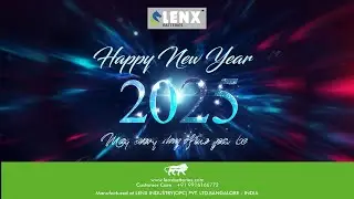 🎉✨ Happy New Year 2025 from Lenx Batteries! ✨🎉 #happynewyear2025 #welcome2025