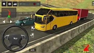 Indonesia Coach bus driving | Euro bus simulator 2026 Android gameplay #game 1 Part 7