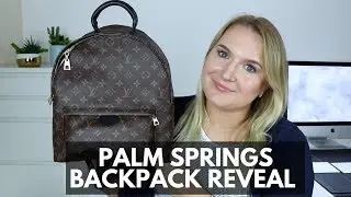 LOUIS VUITTON PALM SPRINGS BACKPACK MM REVEAL | CAROL SUMMER