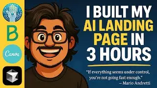 Building my company's landing page in 3 hours | Using Canva, Brevo, Cursor & Code