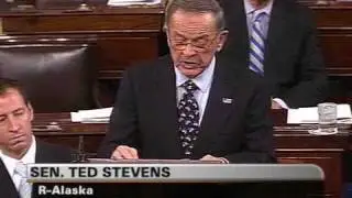 Sen. Ted Stevens (R-AK) Farewell Remarks on the Senate Floor
